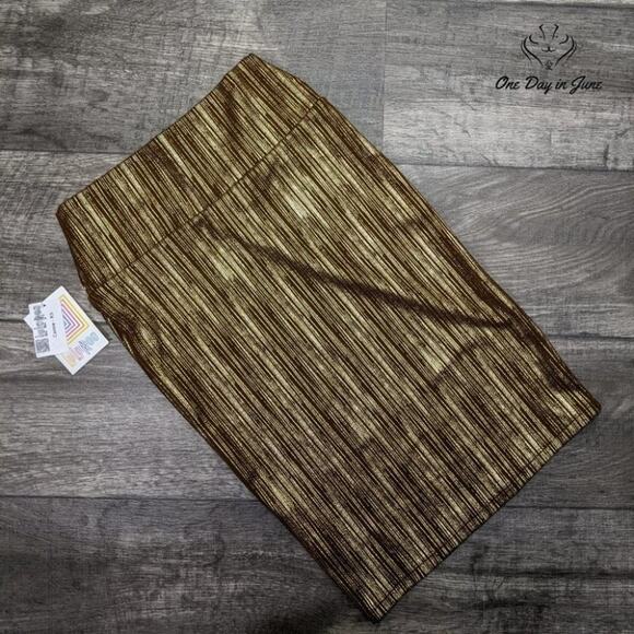 Lularoe Cassie Shimmer Skirt Size XS - Picture 2 of 2